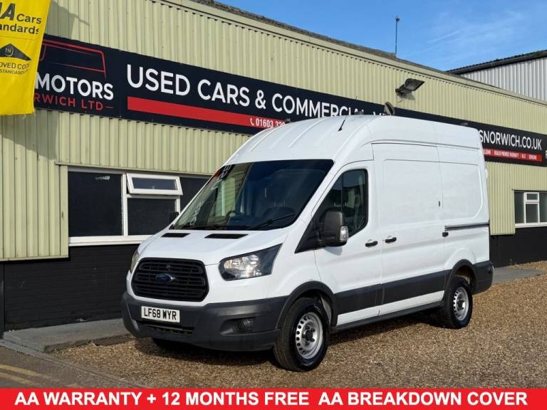 2018 68 FORD TRANSIT 2.0 350 ECOBLUE PANEL VAN 5DR DIESEL MANUAL FWD L2 H3 EURO 