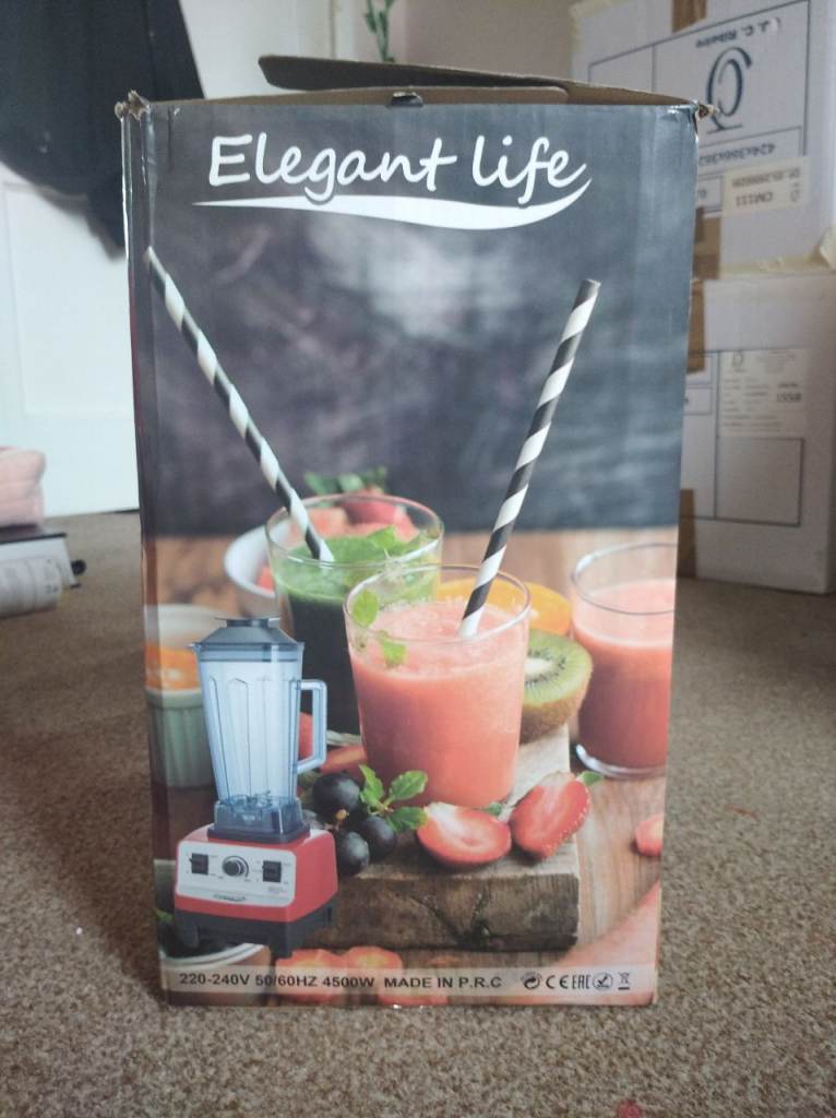 Heavy Duty Professional Blender – 4500W – 2L Jar – Excellent Condition