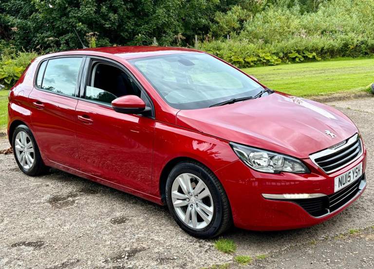 2015 Peugeot 308 Active 1.6 Diesel Service History Mot March £20 Road Tax