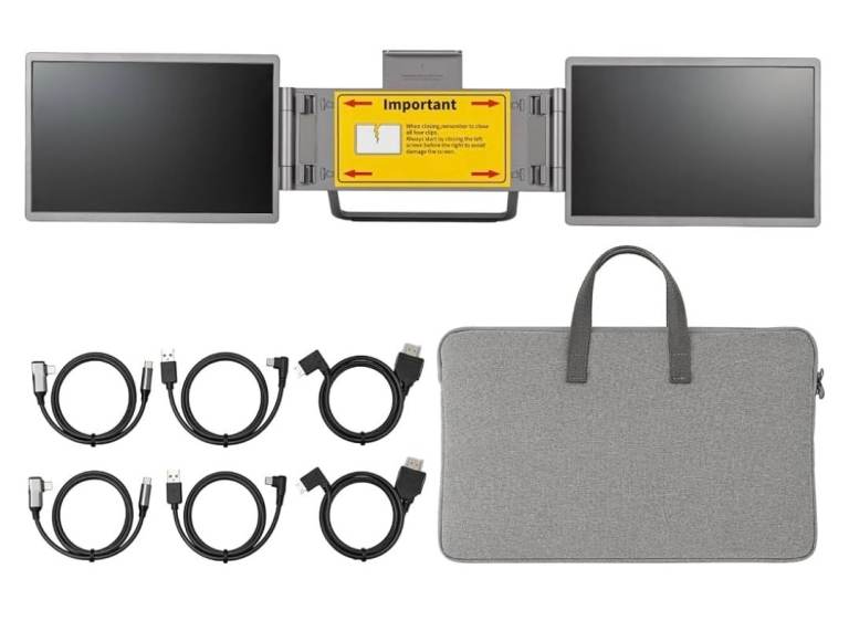 A new still boxed Laptop double Screen 14