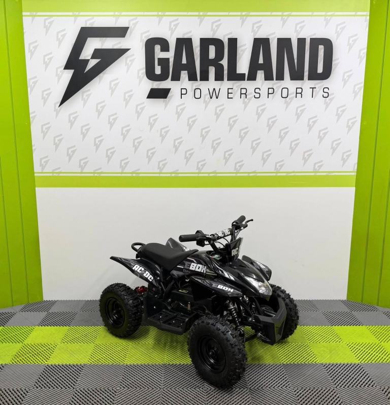 EBOX ACDC 800w Kids Electric Quad Bike - Black, Brand new 2025 model