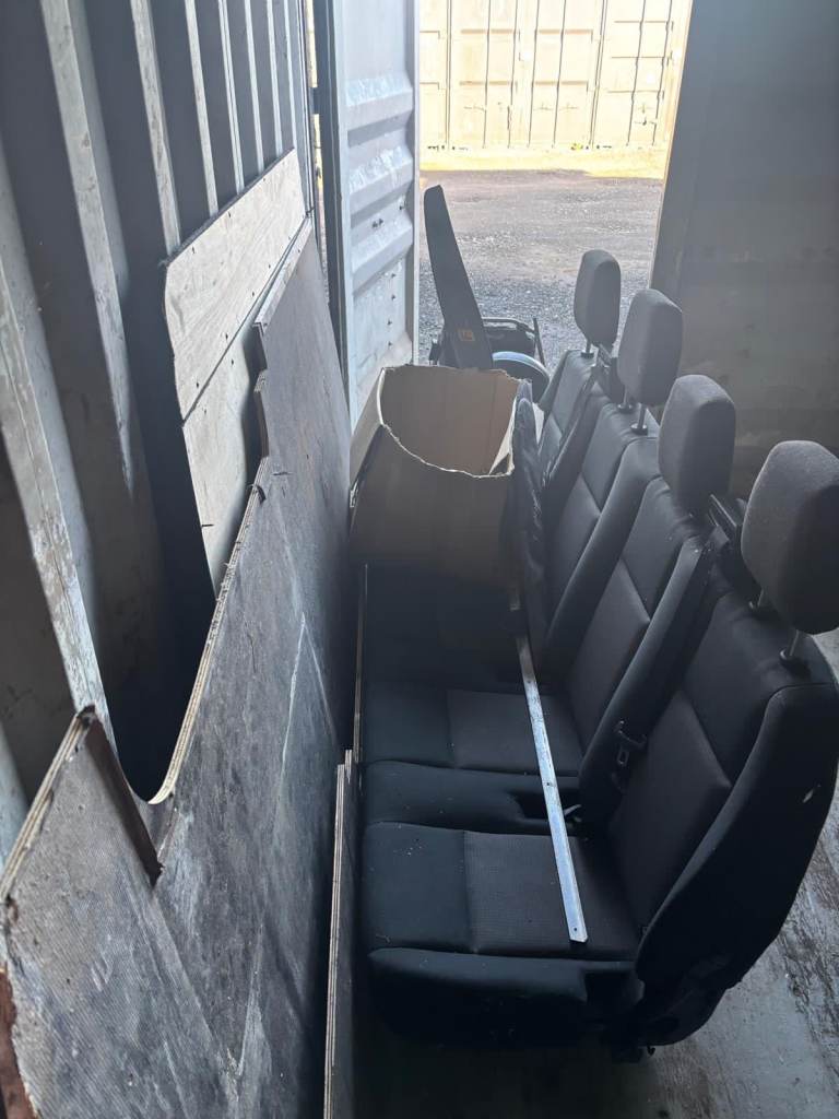 Transit custom rear seats 