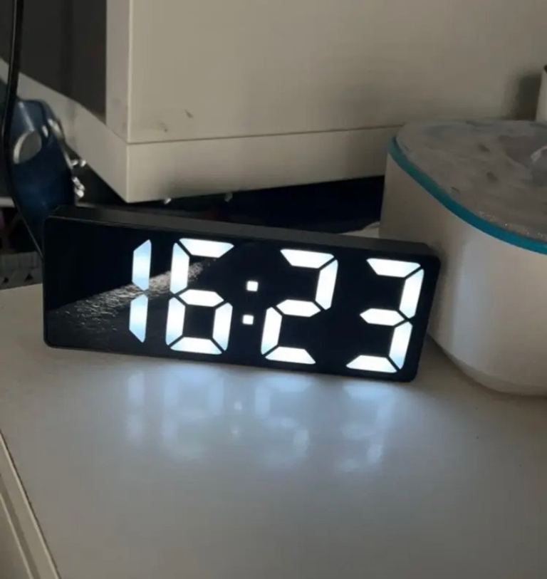Black digital Alarm Clock 
