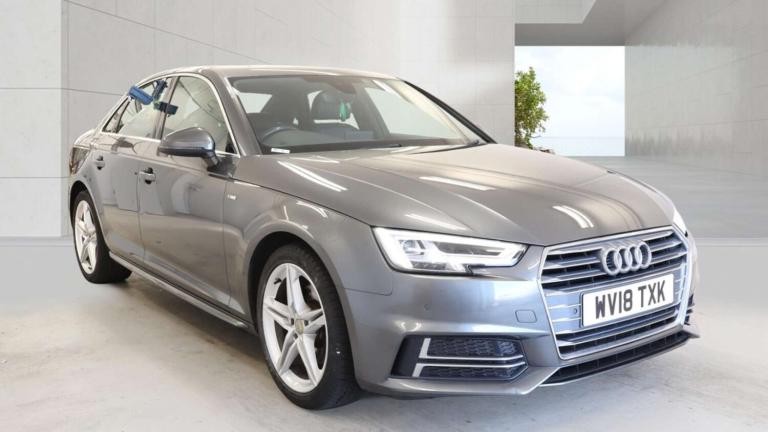 2018 Audi A4 1.4T FSI S Line 4dr [Leather/Alc] SALOON PETROL Manual