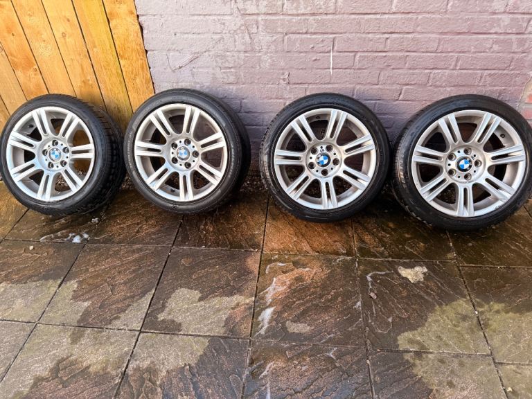 BMW Style 194 17” alloys with tyres 5x120