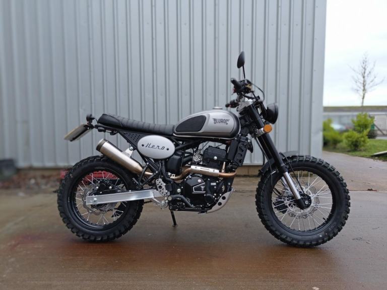 Bluroc Hero 250 Retro 250cc Offroad Scrambler Delivery & Finance UK/IRE 