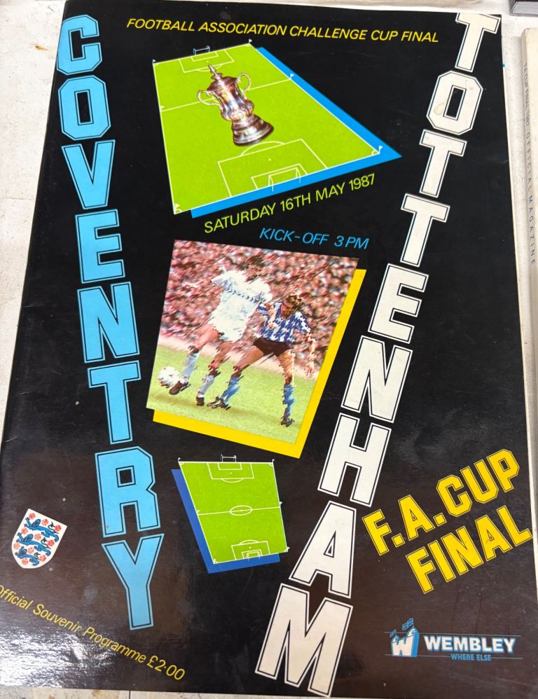 Coventry City FA Cup final 1987