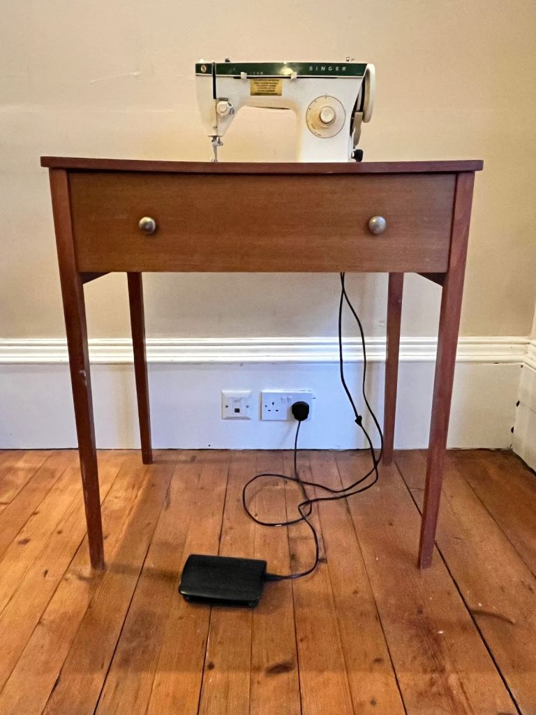 image for Singer 247 sewing machine in table