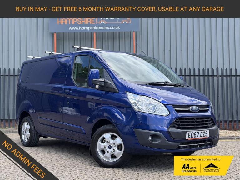 2017 Ford Transit Custom 2.0 TDCi 270 Limited Panel Van 5dr Diesel Manual L1 H1 (157 g/km, 128 bh...