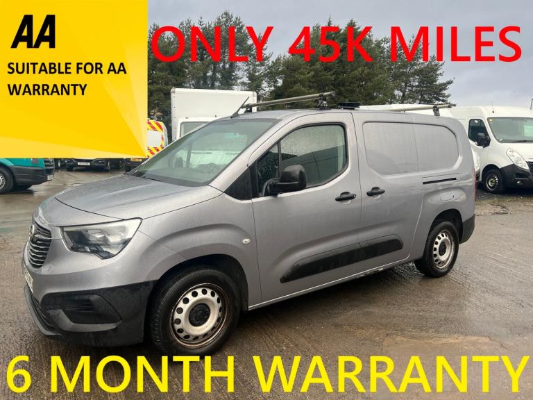 2020 Vauxhall Combo 2300 1.5 Turbo D 100ps H1 Edition Van PANEL VAN Diesel Manual