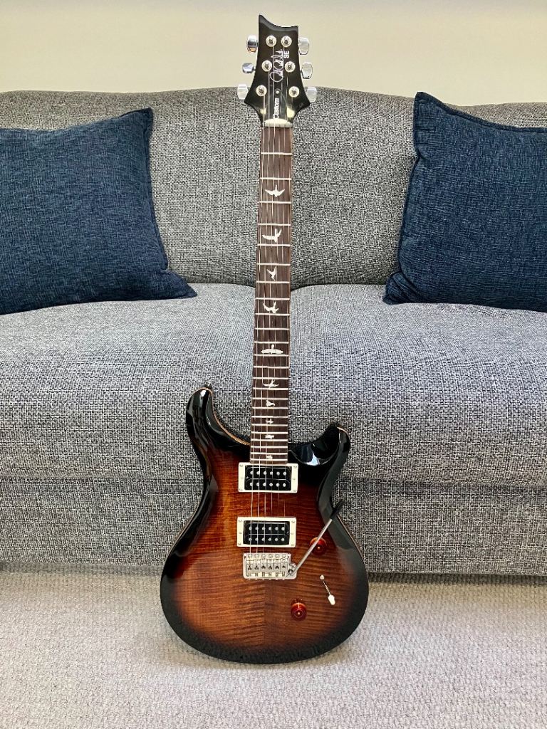 PRS Custom 24 SE in Black Gold Burst in mint condition. 