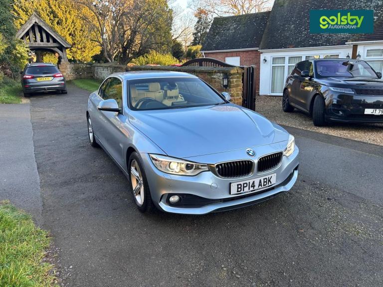 2014 BMW 4 Series 420d SE 2dr Auto CONVERTIBLE DIESEL Automatic