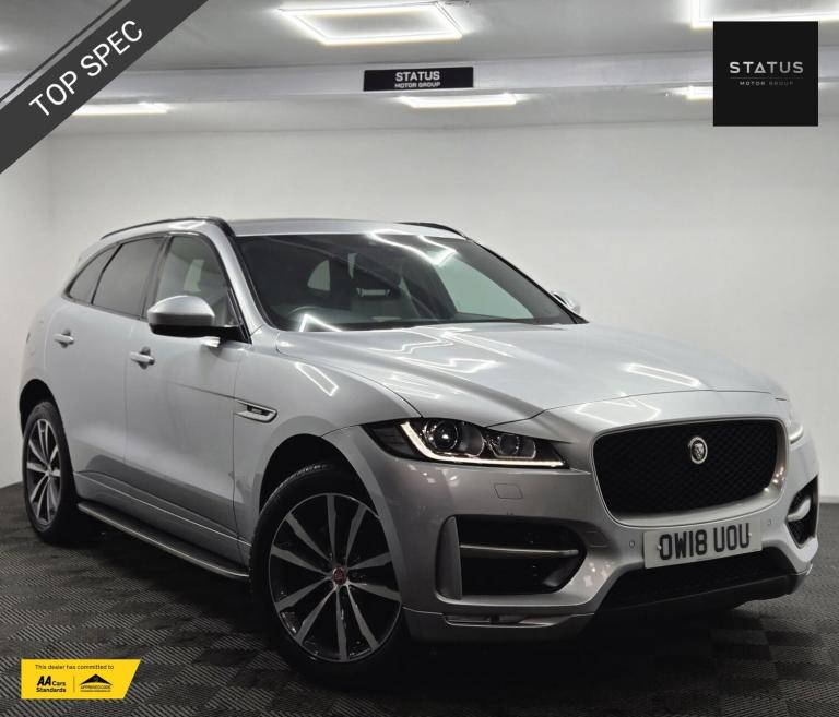 2018 Jaguar F-Pace 2.0 D180 R-Sport SUV 5dr Diesel Auto AWD Euro 6 (s/s) (180 ps) SUV Diesel Auto...