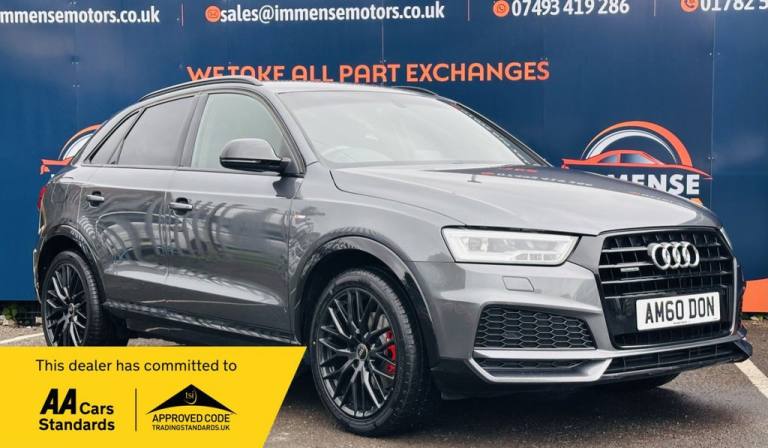 2017 Audi Q3 2.0 TDI Black Edition SUV 5dr Diesel S Tronic quattro Euro 6 (s/s) (150 ps) ESTATE D...