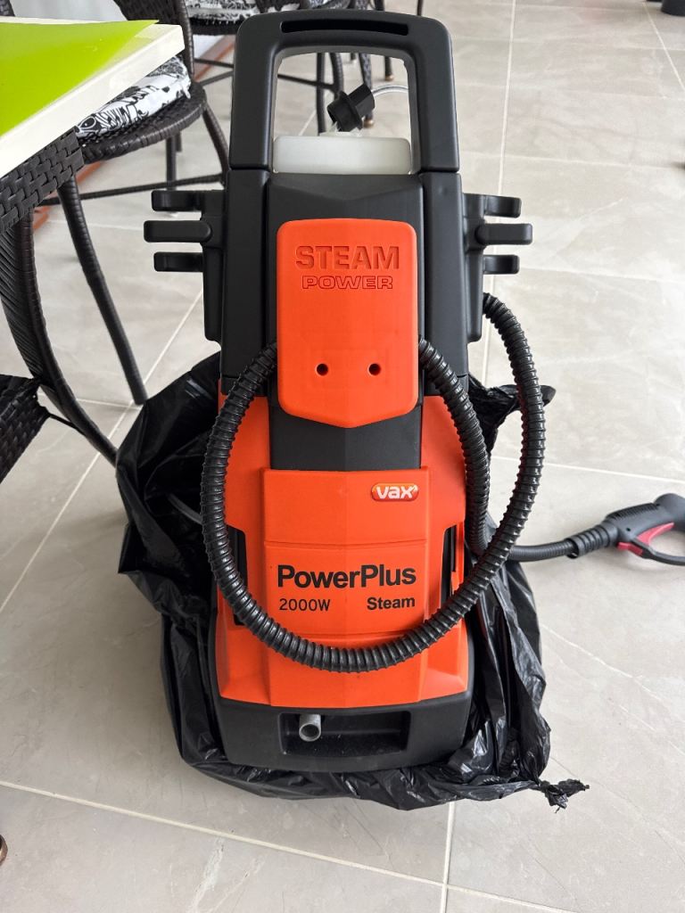 Vax PowerPlus 2000W Steam Pressure Washer – new 