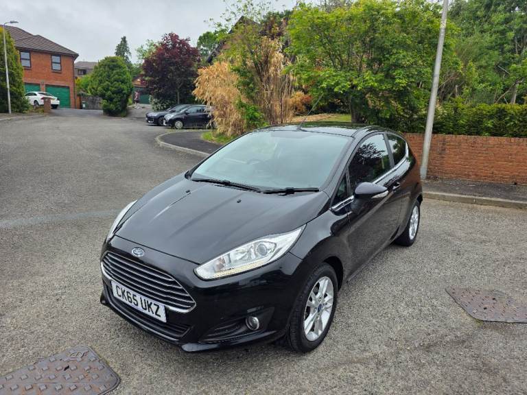 2015-65 Ford Fiesta Zetec 1.25 Petrol 3 Door Black 