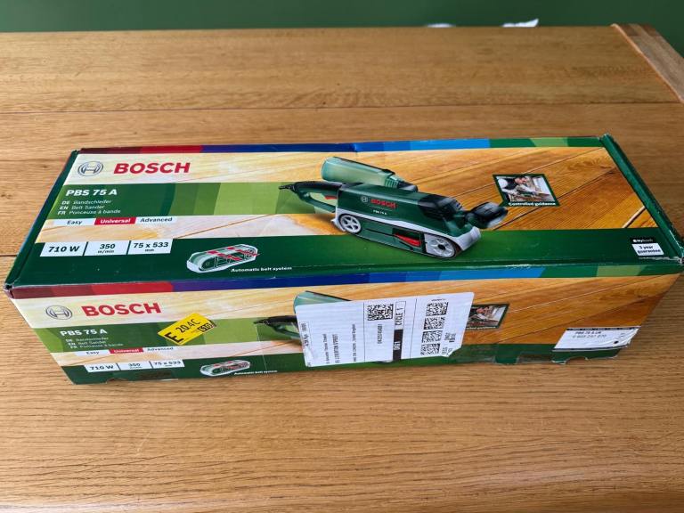 Bosch belt sander PBS75A