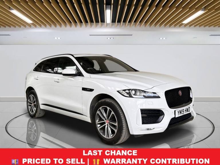 2019 Jaguar F-Pace 2.0 D180 R-Sport SUV 5dr Diesel Auto AWD Euro 6 (s/s) (180 ps) ESTATE Diesel A...