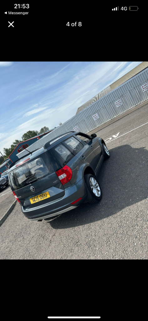 Skoda, YETI, Hatchback, 2015, Manual, 1197 (cc), 5 doors