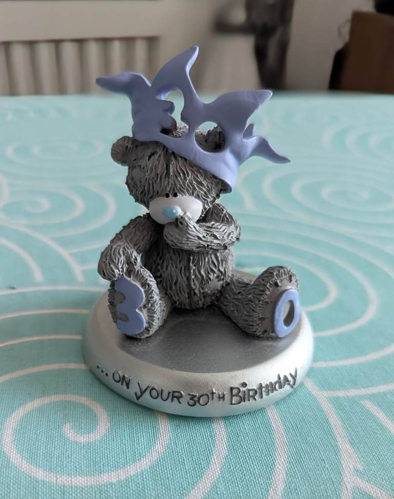 Me To You - Tatty Ted 30th Birthday Figurine 