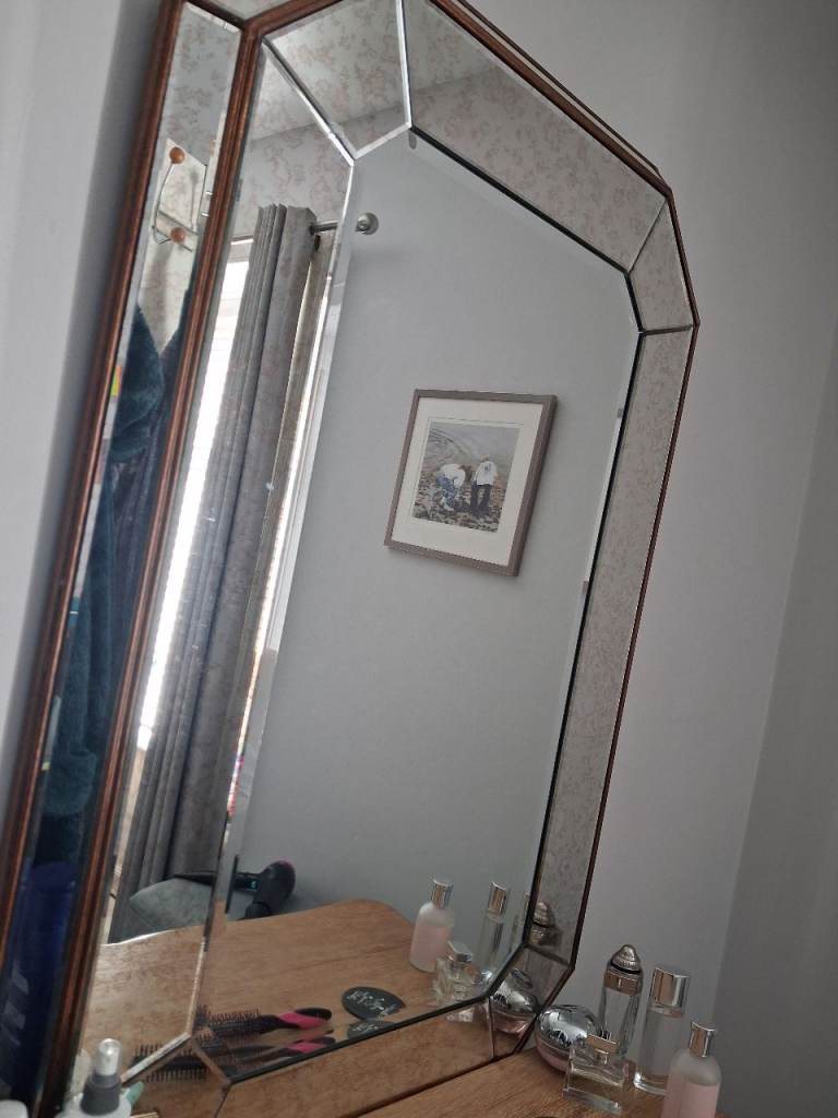 Large ornate mirror 