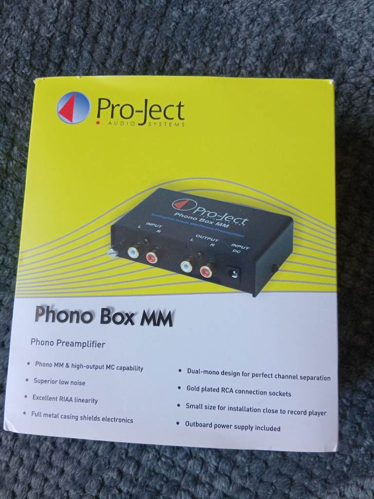 Pro-Ject Phono Box MM Preamplifier - Excellent Condition