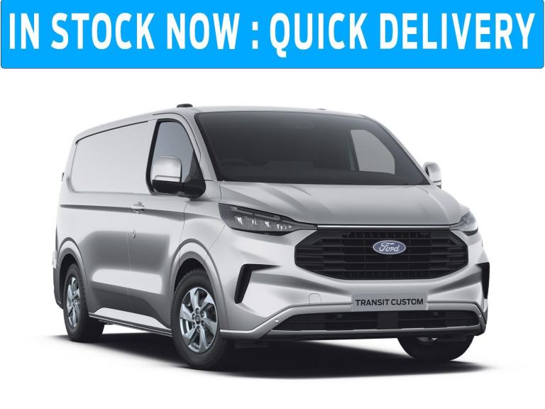 BRAND NEW Ford Transit Custom 320L1 H1 Limited 2.0L 136PS 6 Spd Moondust Silver