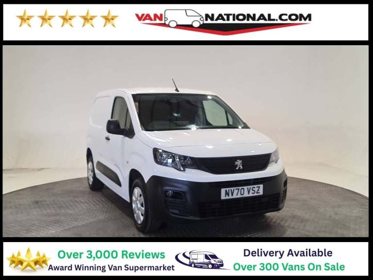 2021 Peugeot Partner 1000 1.5 BlueHDi 100 Professional Van PANEL VAN DIESEL Manual