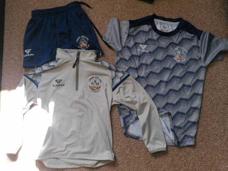 Lisburn destillery kids football training kit