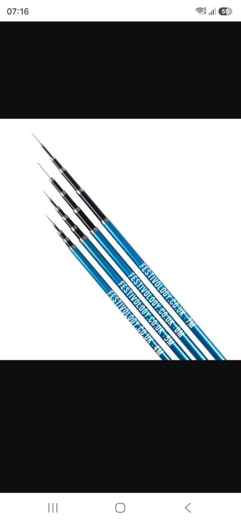 Telescopic Flag Pole 4m