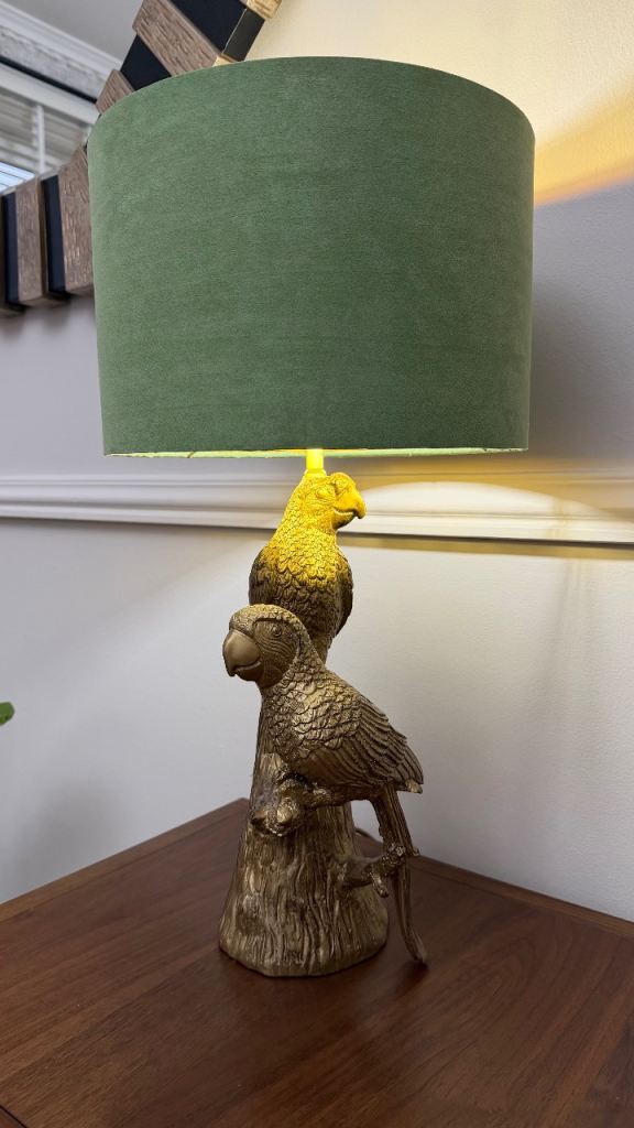 Dunelm Parrots Table Lamp