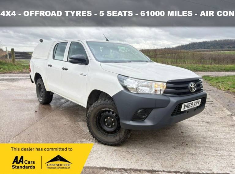 2019 69 TOYOTA HI-LUX 2.4 D-4D ACTIVE PICKUP EXTENDED CAB 4DR DIESEL MANUAL 4WD 
