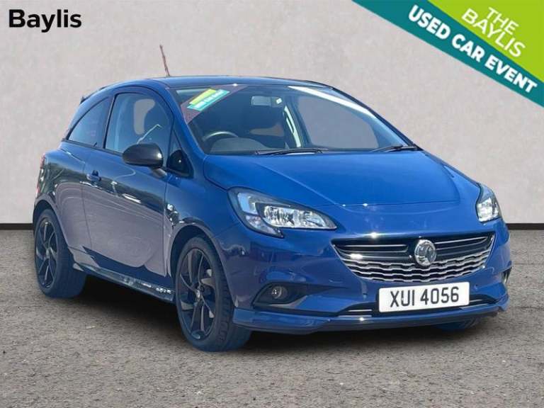 2019 Vauxhall Corsa 1.4 SRi Vx-line Nav Black 3dr Manual Hatchback Petrol Manual