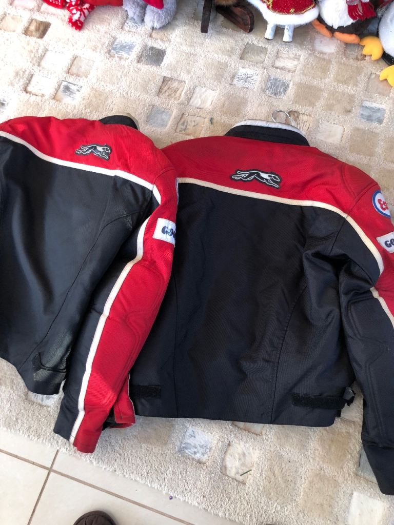 Textile motorbike jackets 