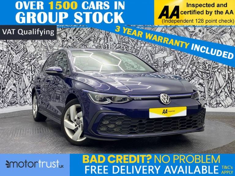 2021 Volkswagen Golf 1.4 TSI 13kWh GTE Hatchback 5dr Petrol Plug-in Hybrid DSG Euro 6 (s/s) (245 ...