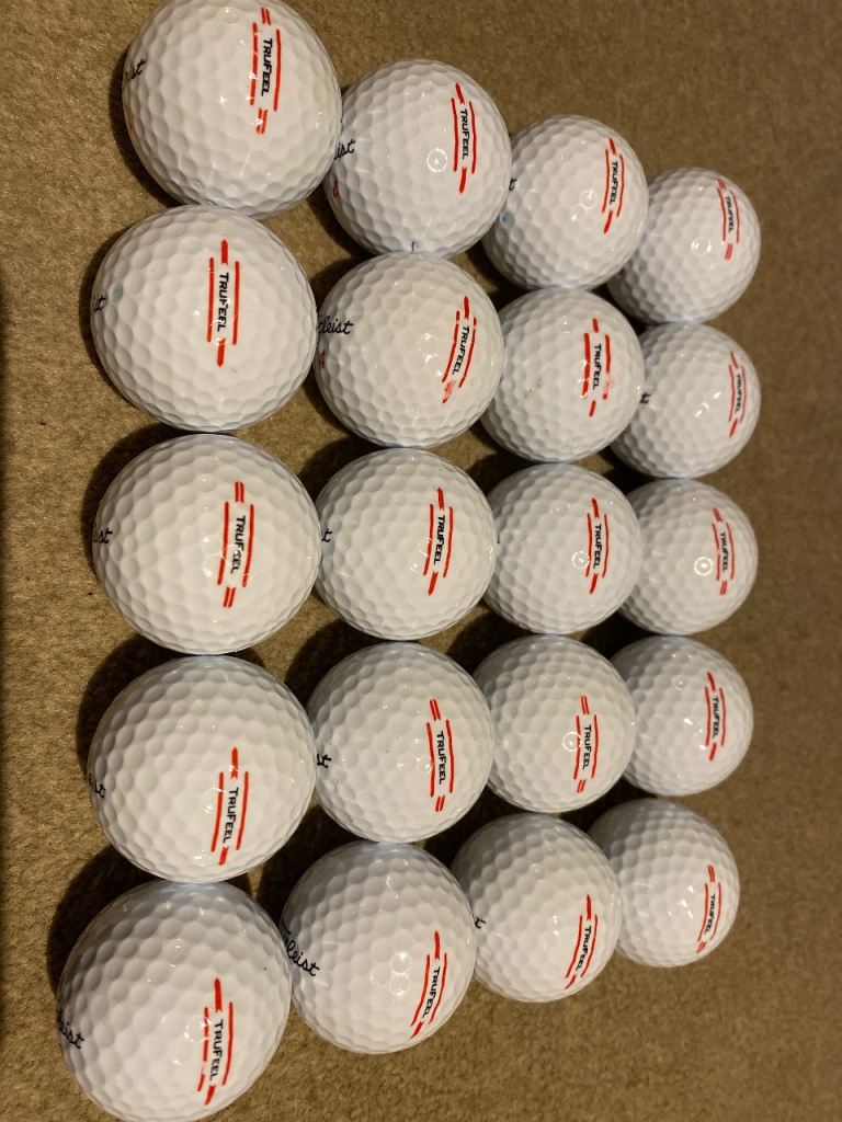 20 Titleist Trufeel Golf Balls