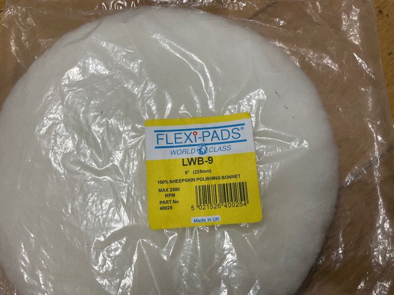 Polisher bonnet pad