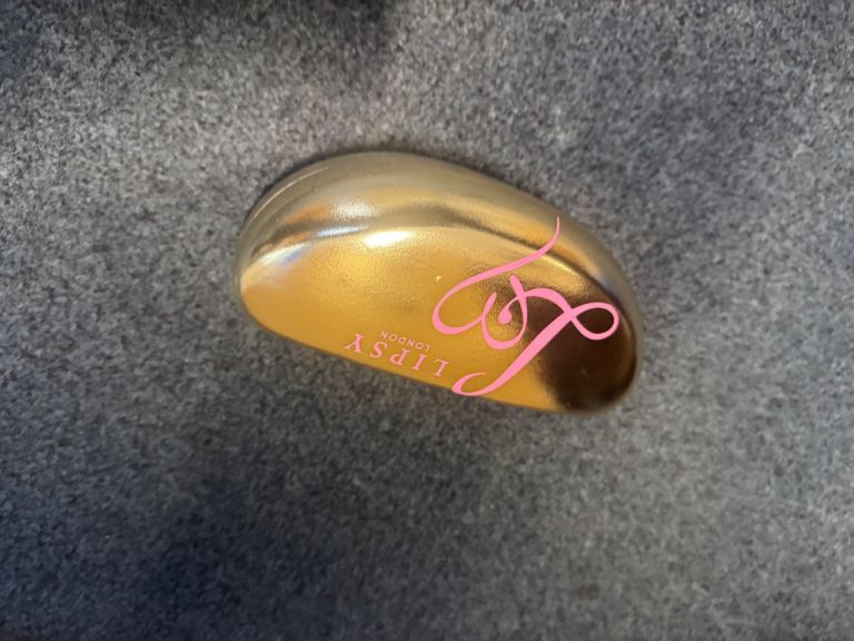 Lipsy London Aviator style metal sunglasses pink gold designer Cat 3 UV400