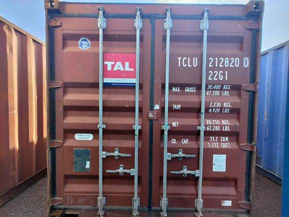 20ft Second Hand Used shipping container – TCLU 2128200