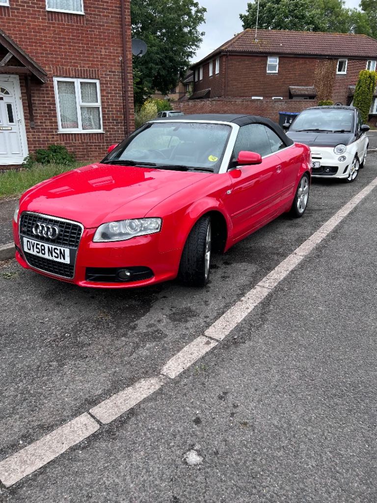 Nice looking Audi A4 convertible, nice car