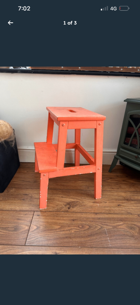 Ikea step stool Bekvam