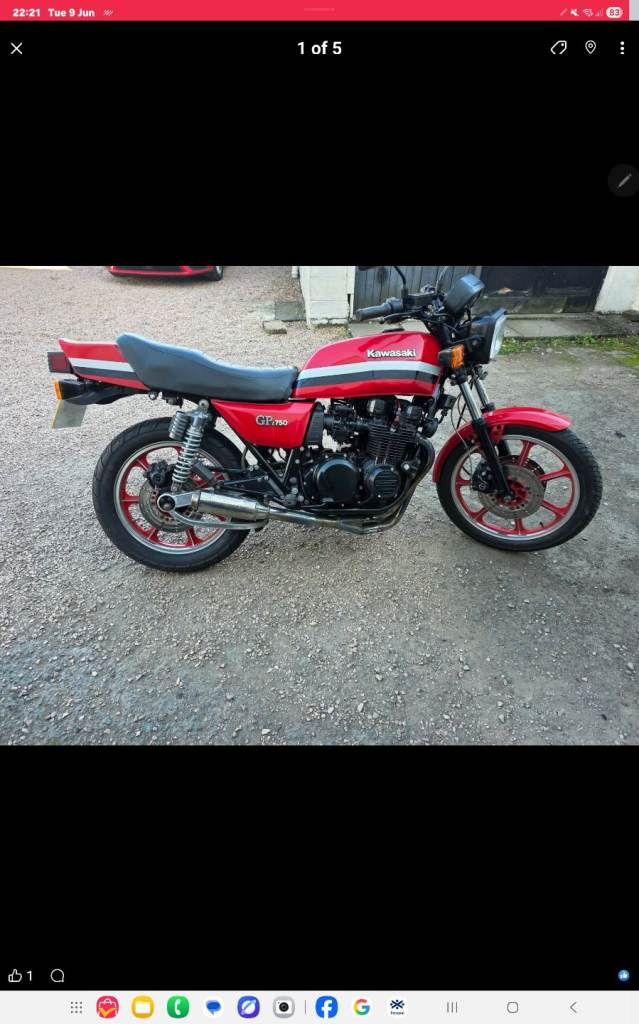 Kawasaki, Z750-R1, 1982,and others spares gt550 and 750