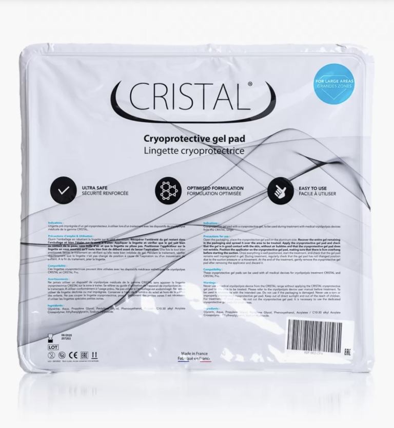Deleo CRISTAL PLUS & PRO Large cryoprotective gel pads (x50)