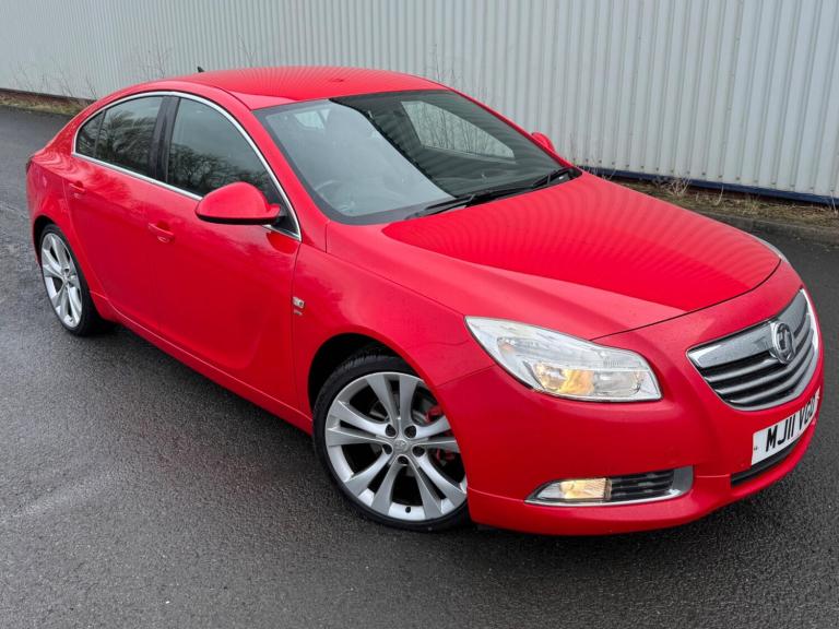 2011 Vauxhall Insignia 2.0 CDTi SRi Vx-line Red [160] 5dr Auto HATCHBACK DIESEL Automatic