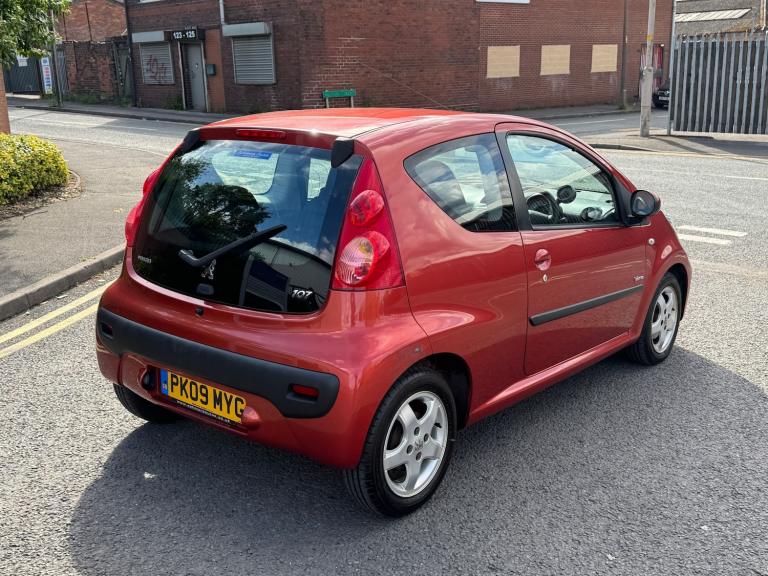 2009 Peugeot 107 1.0 Verve 3dr HATCHBACK Petrol Manual