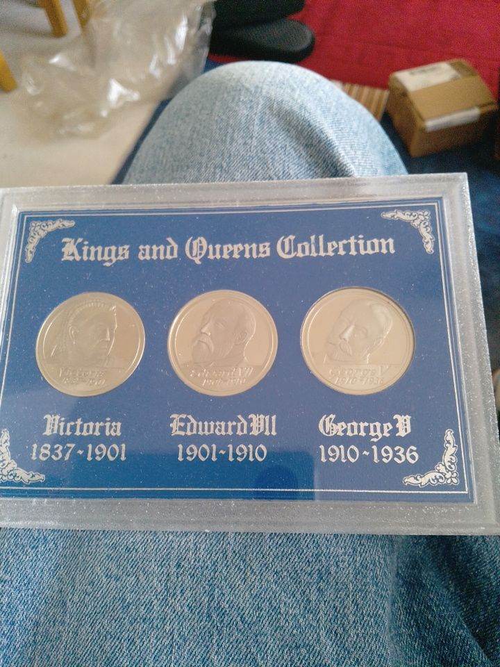 Kings and Queens coin collection x 11
