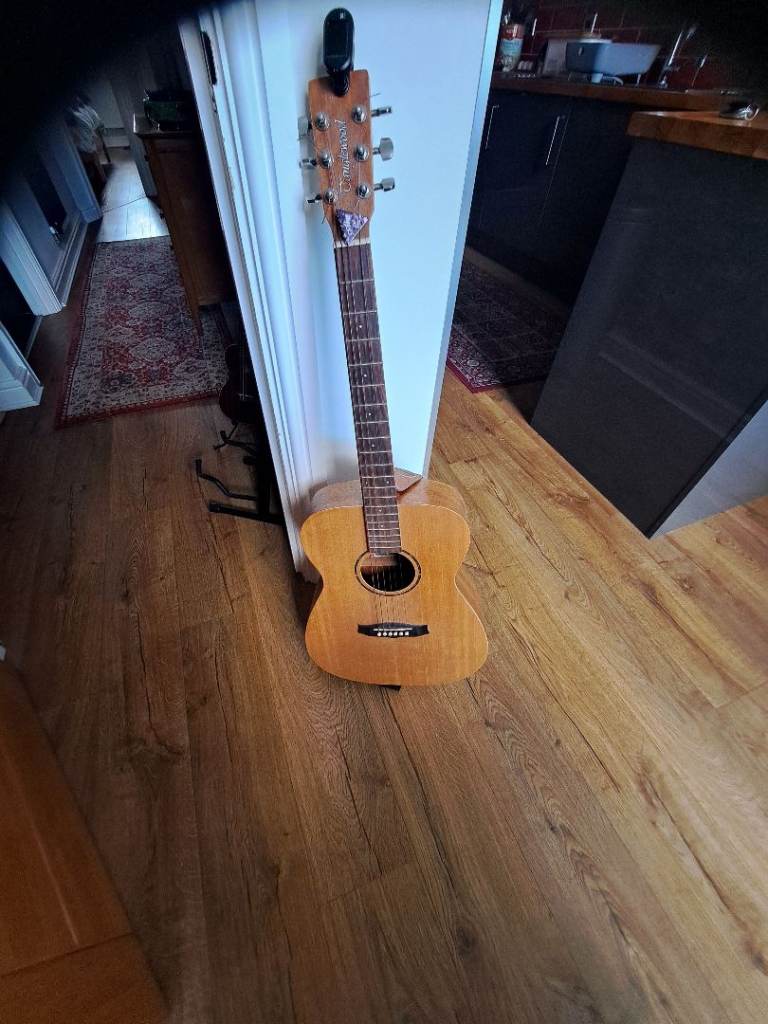 Tanglewood acoustic guitar.