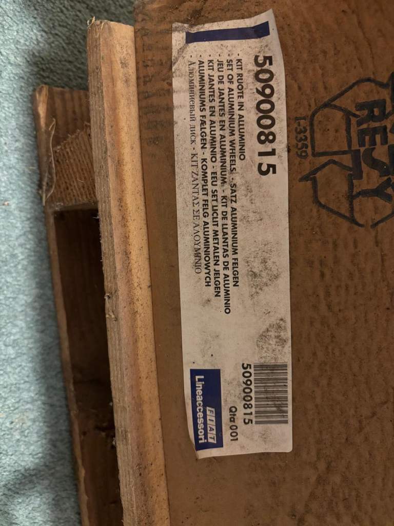 Alloy Wheels, 14”, BRAND NEW, set of 4