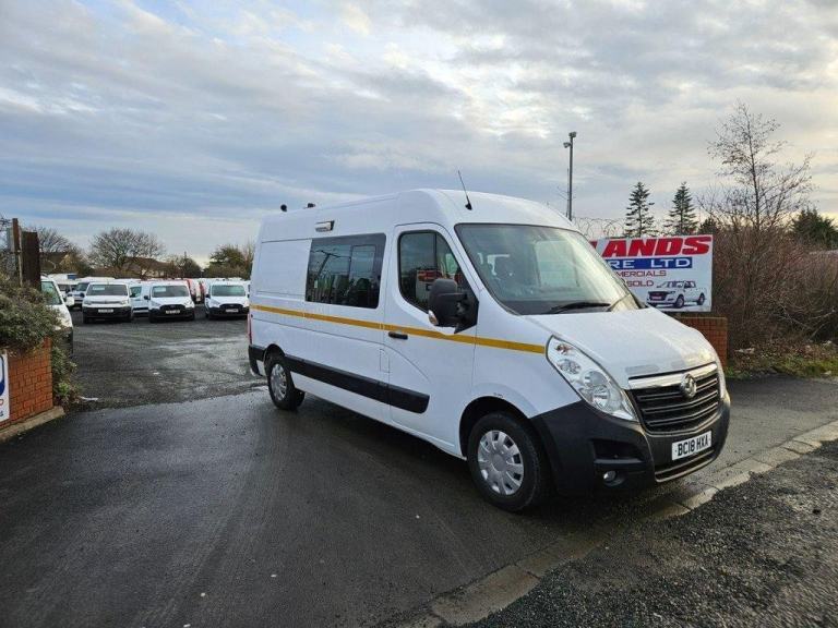 2018 VAUXHALL MOVANO 2.3CDTI F3500 MWB MESS UNIT ULEZ FREE ZONE