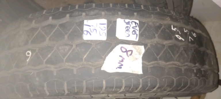 195 75 16 C tyre Evergreen with 8mm tread. Evergreen